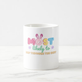 最も可能性の高い昼寝を介して狩りマグカップ – イースター コーヒーマグカップ