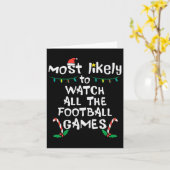 最も可能性の高い時計サッカークリスマスクリスマス家族M カード (黄色い花)