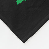 最も可能性の高い時計サッカークリスマスクリスマス家族M フリースブランケット (角)