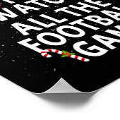最も可能性の高い時計サッカークリスマスクリスマス家族M ポスター (角)
