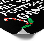 最も可能性の高い時計サッカークリスマスクリスマス家族M ポスター (角)