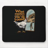 最も多いのは自分のステッカーを見る方法である マウスパッド (正面)