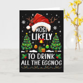 最も多くのナガノールを飲むであろうクリスマスマット カード (黄色い花)