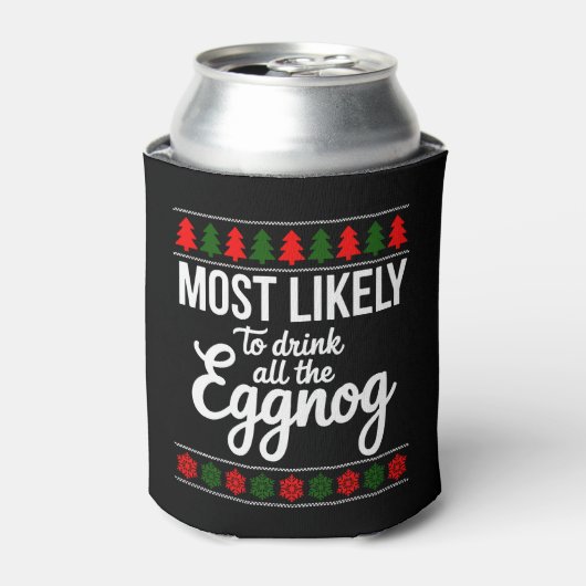 最も多くのナガノールを飲むクリスマス 缶クーラー (缶正面)