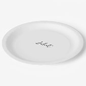 最も多くの恋しく思ブライダルシャワーに手作り人気がある ペーパープレート (アングル)