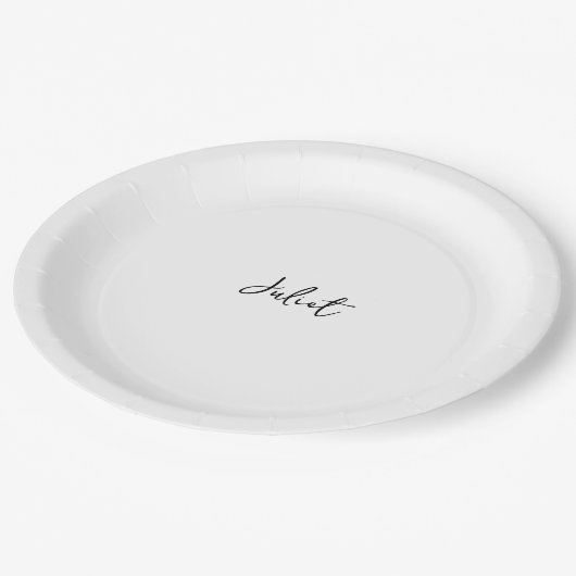 最も多くの恋しく思ブライダルシャワーに手作り人気がある ペーパープレート (アングル)