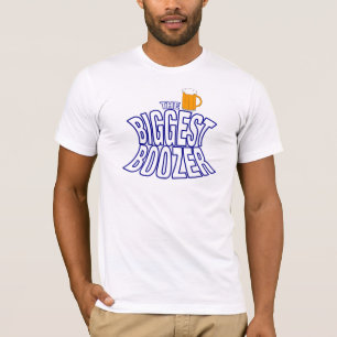 最も大きい大酒飲みのティー Tシャツ