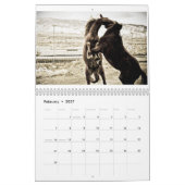 最も大きく小さい都市ムスタング2011年 カレンダー (2月 2027)