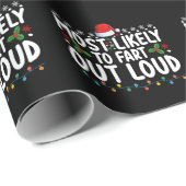 最も大きなクリスマスファミリーを魅了する可能性がある ラッピングペーパー (ロールコーナー)