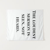 最も大きな説教 タペストリー (正面(横))