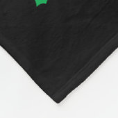 最も好きピザク食べスクリスマスクリスマス家族の試合 フリースブランケット (角)