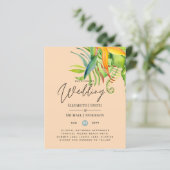 最も安いトロピカルリーフウェディングラウハーレセプション (スタンド正面)