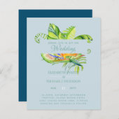 最も安いトロピ葉カル結婚披露宴のルアウ（ハワイ式宴会） (正面/裏面)