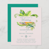 最も安いトロピ葉カル結婚披露宴のルアウ(ハワイ式宴会) (正面/裏面)