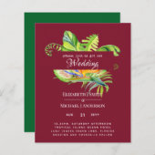 最も安いトロピ葉カル結婚披露宴のルアウ（ハワイ式宴会） (正面/裏面)