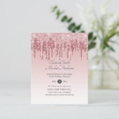 最も安いバラ金ゴールドピンクグリッター結婚ズ (スタンド正面)