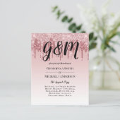 最も安いバラ金ゴールドピンクグリッター結婚ズ (スタンド正面)