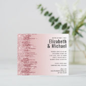 最も安いバラ金ゴールドピンクグリッター結婚ズ (スタンド正面)