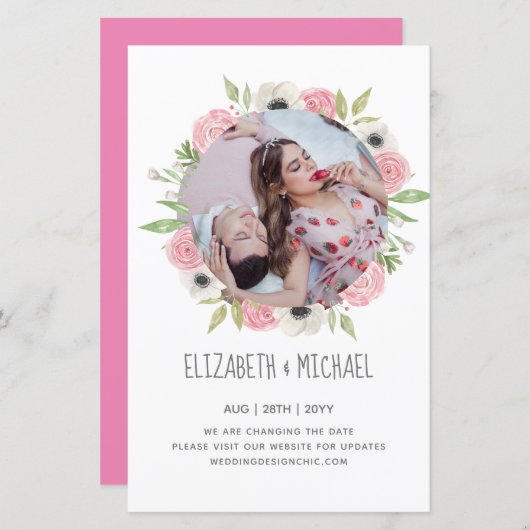 最も安いPHOTO日付の変更フローラリース (正面/裏面)