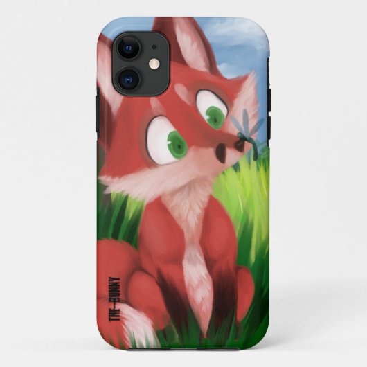 最も小さいキツネのiphoneの場合 Case-Mate iPhoneケース (裏面)
