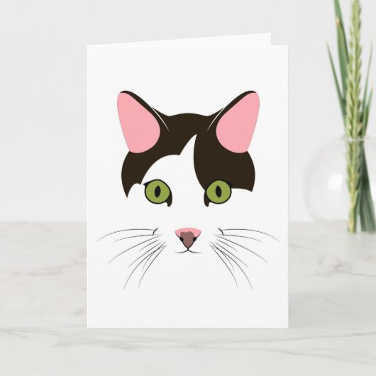 最も小さいトラのロゴカード カード (正面)