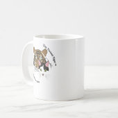 最も小さいトラの保存カブスはマグを協力させます コーヒーマグカップ (正面左)