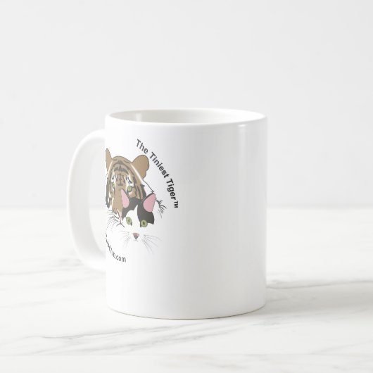 最も小さいトラの保存カブスはマグを協力させます コーヒーマグカップ (正面左)