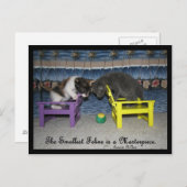 最も小さい猫は最高傑作 ポストカード (正面/裏面)