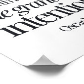 最も小さな親切の行為は、より価値がある… ポスター (角)