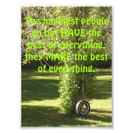 最も幸せな人々 フォトプリント           