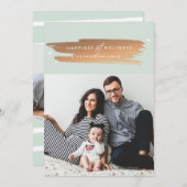 最も幸せな休日のクリスマスカード シーズンカード (正面/裏面)