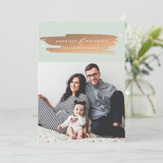 最も幸せな休日のクリスマスカード シーズンカード (スタンド正面)