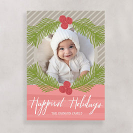 最も幸せな休日の幻想的な枝 写真1枚付き シーズンカード