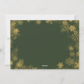 最も幸せな休日フルブリードフォト シーズンカード (裏面)