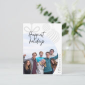 最も幸せな休日,家族写真,季節の挨拶 ポストカード (スタンド正面)