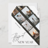 最も幸せな新年ザブラウンズカード (裏面)