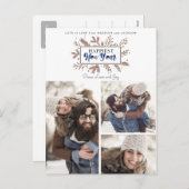 最も幸せな新年 | ポストカード | 新年 (正面/裏面)