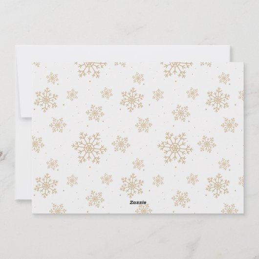 最も幸せな祝日のクリスマスグリーティング シーズンカード (裏面)