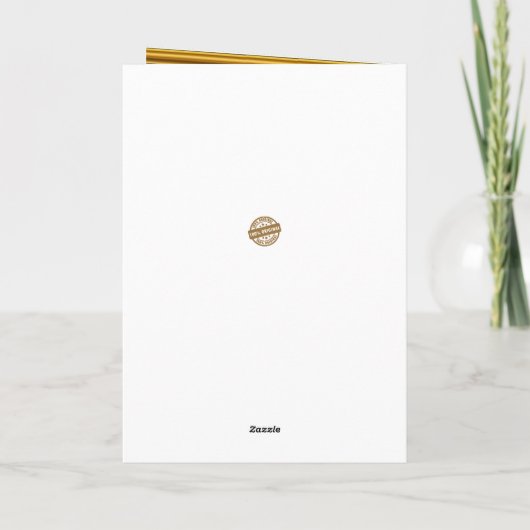 最も幸せな誕生日 カード (裏面)