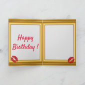 最も幸せな誕生日 カード (内部)