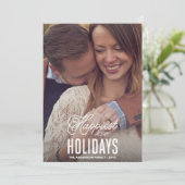 最も幸せな%PIPE%の休日の写真カード シーズンカード (スタンド正面)