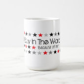 最も幸運な人のコーヒー・マグ コーヒーマグカップ (中央)