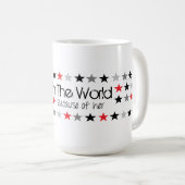 最も幸運な人のコーヒー・マグ コーヒーマグカップ (正面右)