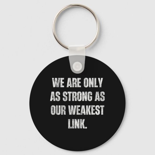 最も弱い一人が弱い私たち キーホルダー (正面)