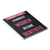 最も強い女性だけが歯科医になる ノートパッド (アングル)