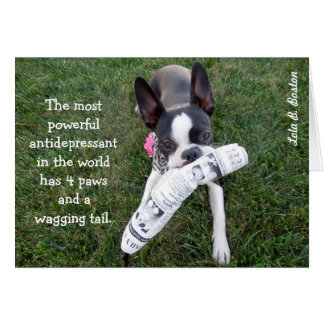 最も強力な抗鬱剤… 空白のなカード