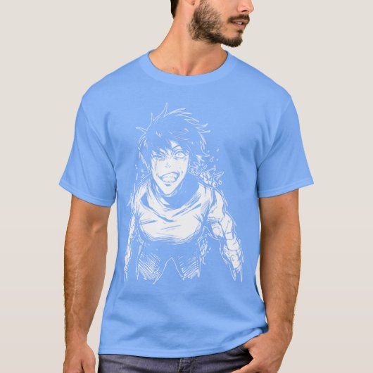 最も強力な然人のダークレトロ Tシャツ (正面)