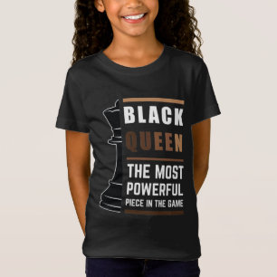 最も強力な駒 ブラッククイーン 1 Tシャツ