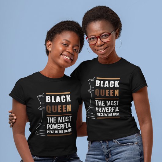 最も強力な駒 ブラック・クイーン 1 Tシャツ