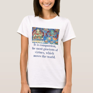 最も思いやりの心 – 思いやりの引用文 Tシャツ